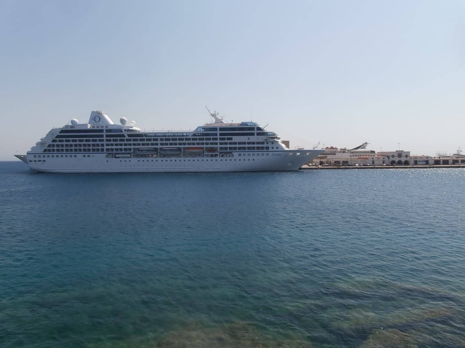 Oceania Sirena at the Port of Rhodes