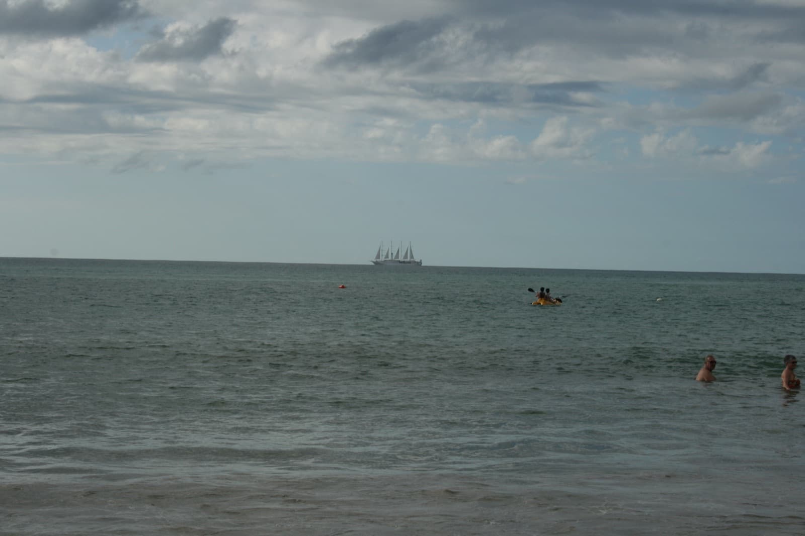 Wind Star under sail off Saint Lucia