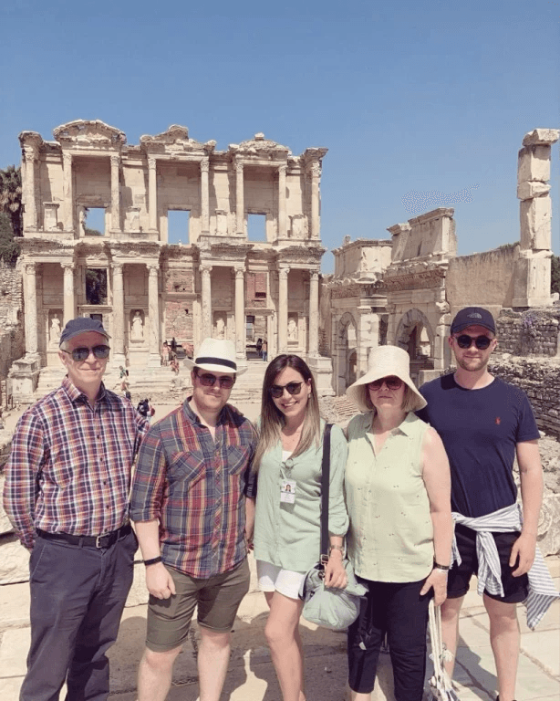 The marble main street of Ephesus in the quiet early morning, before the coach groups arrive